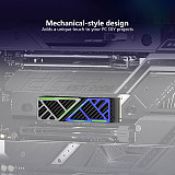 Portable M.2 SSD Heat Sink Fast Cooling Radiator for Gaming Mini PC