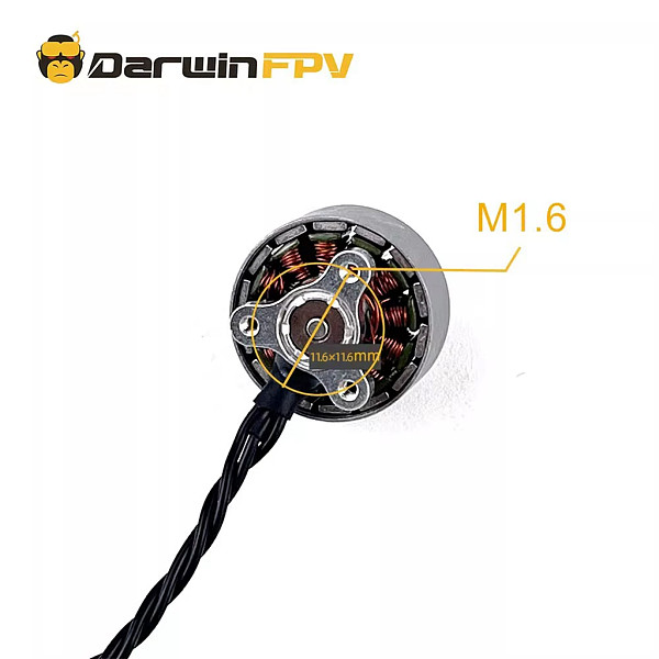 DarwinFPV 1504 2300KV/3600KV Brushless Motor for FPV Drones Beginner Friendly Replacement Motor