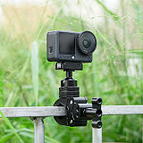 XT-XINTE Aluminum Alloy 22mm Ball Head  Mount with 1/4  Screw & Extension Port compatible with DJI Pocket 3/4 For GoPro FOR Insta360 X5 & Smartphone Clips
