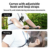 XT-XINTE Immersive Magnetic Neck Bracket & Extension Cage Kit Compatible with DJI Osmo Pocket 4/3, Hands-Free Vlog Neck Strap with  Silicone Neck Ring