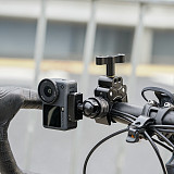 XT-XINTE Aluminum Alloy 22mm Ball Head  Mount with 1/4  Screw & Extension Port compatible with DJI Pocket 3/4 For GoPro FOR Insta360 X5 & Smartphone Clips
