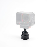 XT-XINTE 22mm Aluminum Ball Head, 1/4  Screw & Expansion Hole, ARRI-Standard Locating Mount for 1/4  Devices Compatible with DJI/Insta360/GOPRO Action Camera Fixed Expansion Accessories