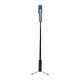 XT-XINTE Portable Compatible-Bluetooth Phone Selfie Stick & Tripod, 100mm Foldable Vlog Stand  Anti-Shake Phone Stand