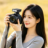 XT-XINTE Rechargeable DSLR Flash Type-C, Anti-Slip Matte Top, Universal Portable Outdoor Light