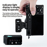 XT-XINTE Rechargeable DSLR Flash Type-C, Anti-Slip Matte Top, Universal Portable Outdoor Light