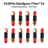 XT-XINTE 915MHz RFID Receiver Bandpass Filter with 902-928MHz Bandwidth and SMA Interface