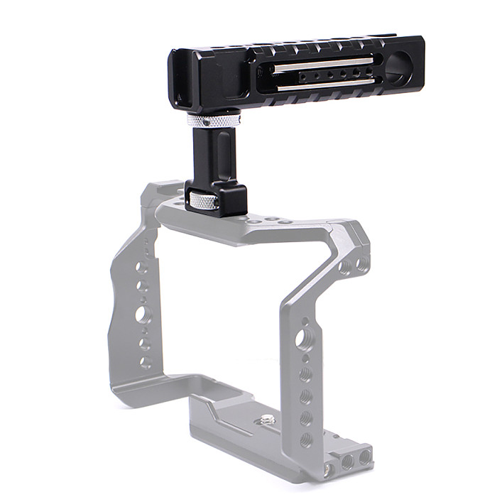 Aluminum Alloy 1/4 inch  Screw Interface ARRI-Standard Locating Handle For Camera Cage External Expansion Camera Accessory
