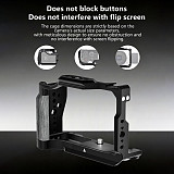 Aluminum Alloy Camera Cage  For Canon R50V Camera For Photography, Live Streaming Expansion