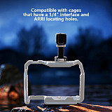 Aluminum Alloy 1/4 inch  Screw Interface ARRI-Standard Locating Handle For Camera Cage External Expansion Camera Accessory