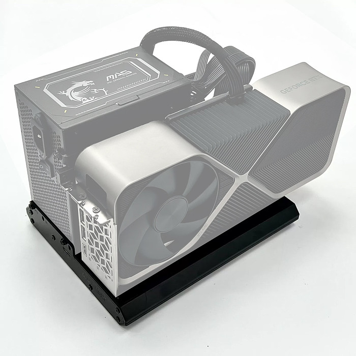 (ADT-Link) F9Q F9B OCuLink External GPU Dock, PCIe 4.0 64Gbps Aluminum Graphics Enclosure