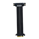 PCI-E X4 4.0 High-Speed Graphics Card Extension Cable Full speed DMA Connection Cable  PCIe interface Gen4 sound card network card 64Gbps