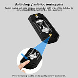 Suitable for Sony For Canon camera cage universal NATO quick installation slider universal sliding groove handle quick installation rail slider