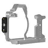 Suitable for Sony For Canon camera cage universal NATO quick installation slider universal sliding groove handle quick installation rail slider