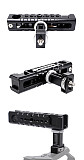 Aluminum Alloy 1/4 inch  Screw Interface ARRI-Standard Locating Handle For Camera Cage External Expansion Camera Accessory