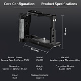 Aluminum Alloy Camera Cage  For Canon R50V Camera For Photography, Live Streaming Expansion