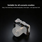 Aluminum Alloy Camera Cage  For Canon R50V Camera For Photography, Live Streaming Expansion
