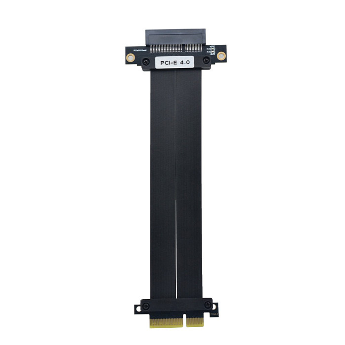 PCI-E X4 4.0 High-Speed Graphics Card Extension Cable Full speed DMA Connection Cable  PCIe interface Gen4 sound card network card 64Gbps