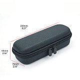 XT-XINTE Camera Storage Bag for DJI Pocket 3/4 Camera Case with Wrist Strap, Quick Grab & Go