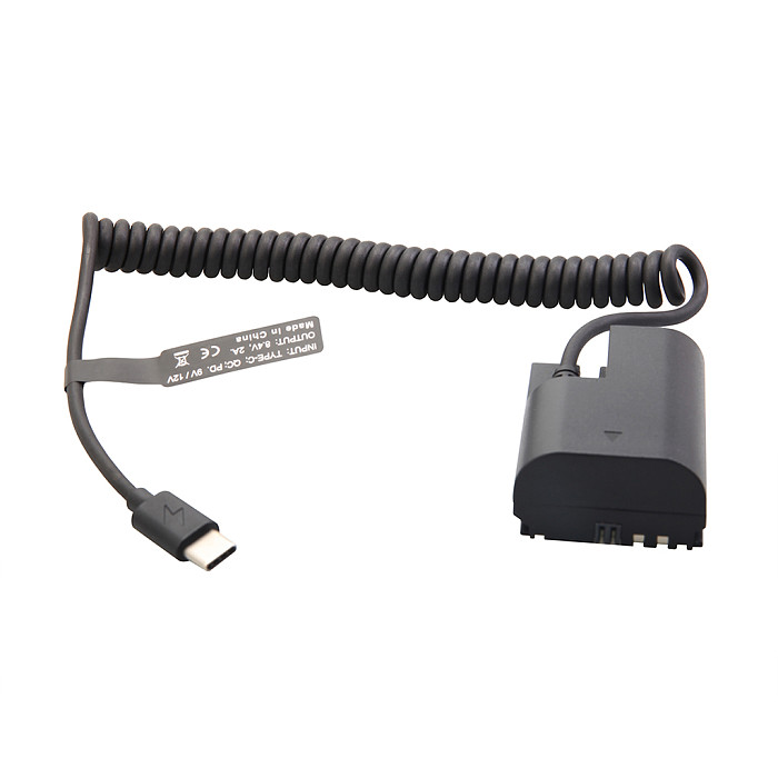 Type-C PD Dummy Battery LP-E6NH for Canon R5C R6 R7 6D2 90D External Power