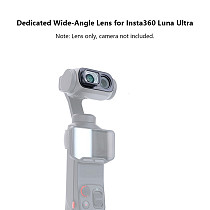 Wide Angle Lens for Insta360 Luna Ultra, 114° Ultra-Wide Lens