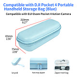 XT-XINTE Camera Storage Bag for DJI Pocket 3/4 Camera Case with Wrist Strap, Quick Grab & Go