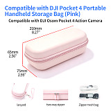 XT-XINTE Camera Storage Bag for DJI Pocket 3/4 Camera Case with Wrist Strap, Quick Grab & Go
