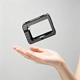 XT-XINTE Aluminum Alloy Camera Cage- Horizontal& Vertical Rechargeable Protective Frame Compatible with DJI Osmo Action 5/4/3