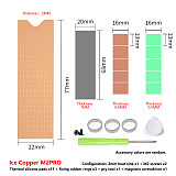 FinalCool Ice Copper Pro M.2 2280 NVMe SSD Heatsink Pure Copper Cooler