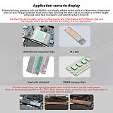 FinalCool Ice Copper Pro M.2 2280 NVMe SSD Heatsink Pure Copper Cooler