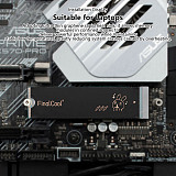 2PCS FinalCool M.2 2280 NVMe SSD Graphene Copper Foil Heatsink Thermal Pad For Laptops