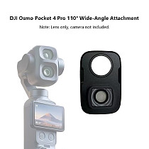 Wide Angle Lens for DJI Osmo Pocket 4Pro, 110° Ultra-Wide Lens Accessory