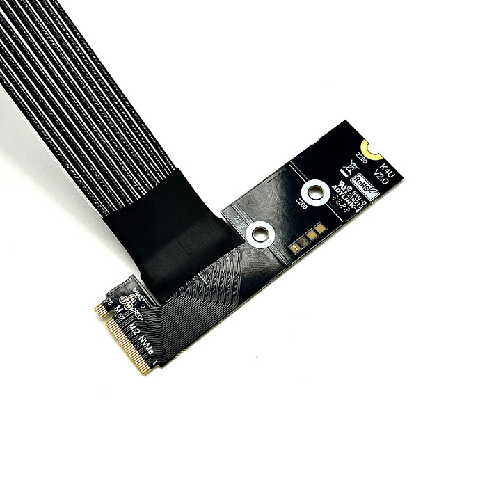 (ADT Link) M.2 NGFF NVMe to PCIe 5.0 x16 STX motherboard graphics card extension cable supports Gen5