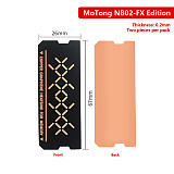 2PCS FinalCool DDR4 DDR5 RAM Heatsink Graphene Copper Foil Thermal Pad for Laptop