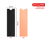 2PCS FinalCool M.2 2280 NVMe SSD Graphene Copper Foil Heatsink Thermal Pad For Laptops