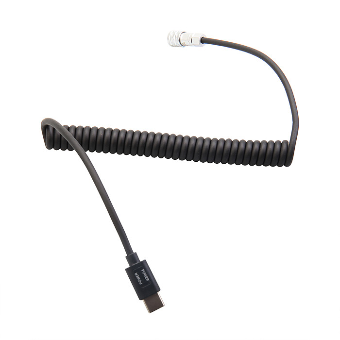 BMPCC 4k 6K PRO G2 camera power cord PD Type-C 12V external power cord plastic