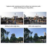 Wide Angle Lens for DJI Osmo Pocket 4Pro, 110° Ultra-Wide Lens Accessory
