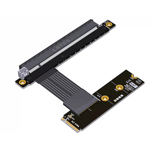 (ADT Link) M.2 NGFF NVMe to PCIe 5.0 x16 STX motherboard graphics card extension cable supports Gen5