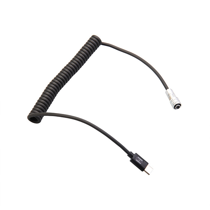 BMPCC 4k 6K PRO G2 camera power cord PD Type-C 12V external power cord plastic