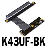 (ADT Link) M.2 NGFF NVMe to PCIe 5.0 x16 STX motherboard graphics card extension cable supports Gen5