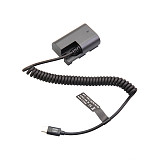 Type-C PD Dummy Battery LP-E6NH for Canon R5C R6 R7 6D2 90D External Power