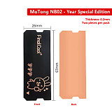 2PCS FinalCool DDR4 DDR5 RAM Heatsink Graphene Copper Foil Thermal Pad for Laptop