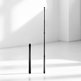 XT-XINTE 1/4 Screw Carbon Fiber Invisible Selfie Stick Extendable Pole For DJI Osmo 360/Insta360 X5/GoPro 13/12/11 Action Cameras