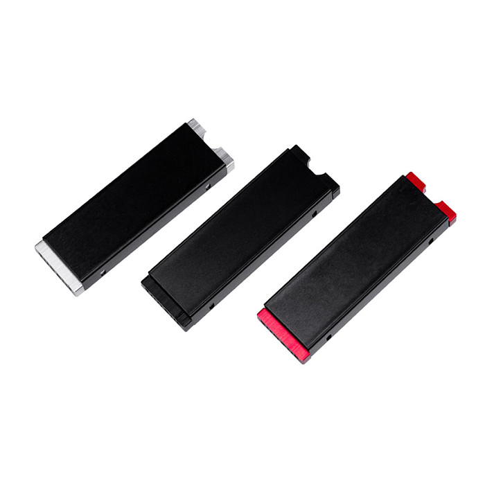 Active Aluminum M.2 NVMe SATA SSD Heatsink with Turbo Fan, High Airflow Solid State Drive Cooler Armor, Prevent Thermal Throttling for Desktop PC PS5