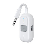 Bluetooth-compatible  6.0 Audio Adapter 2-in-1 Transmitter Receiver, 3.5mm AUX Wireless Car Audio Adapter & Airplane TV Converter for Headphones & Speakers