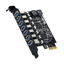 USB 3.2 GEN1 5Gbps adapter card 7-port expansion card RENESAS third-generation controller D720201