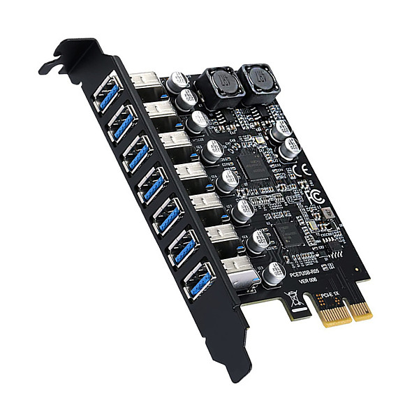 USB 3.2 GEN1 5Gbps adapter card 7-port expansion card RENESAS third-generation controller D720201
