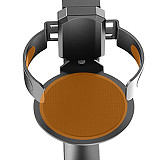2-in-1 Aluminum Alloy Bracket For Headphone & Cup Holder, Desk Clamp & Wall Mount Organizer