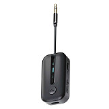 Bluetooth-compatible 5.5 2-in-1 Audio Transmitter Receiver AUX USB Flash Drive Adapter For Car Audio TV Audio