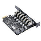 USB 3.2 GEN1 5Gbps adapter card 7-port expansion card RENESAS third-generation controller D720201