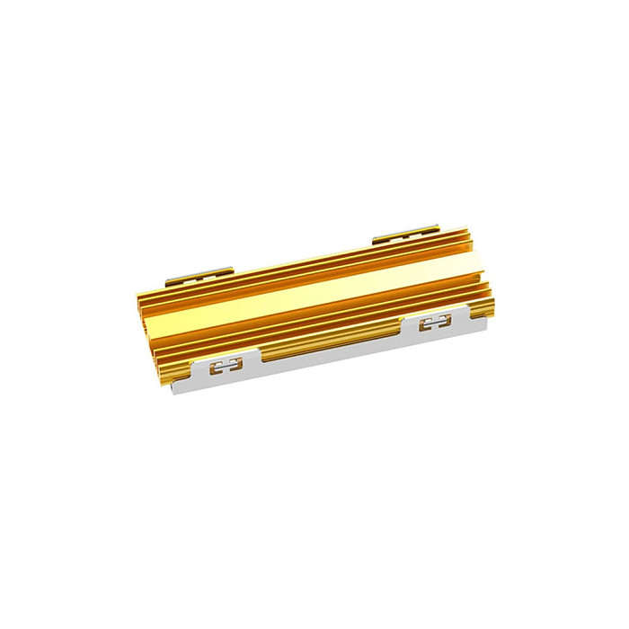 M.2 NVMe SSD Heatsink Cooler Armor, Aluminum Thermal Radiator for Desktop PC 